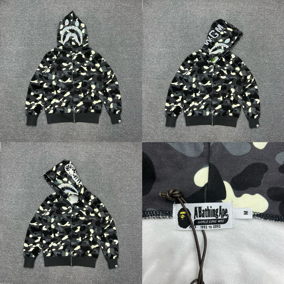 Bape hooded jacket
