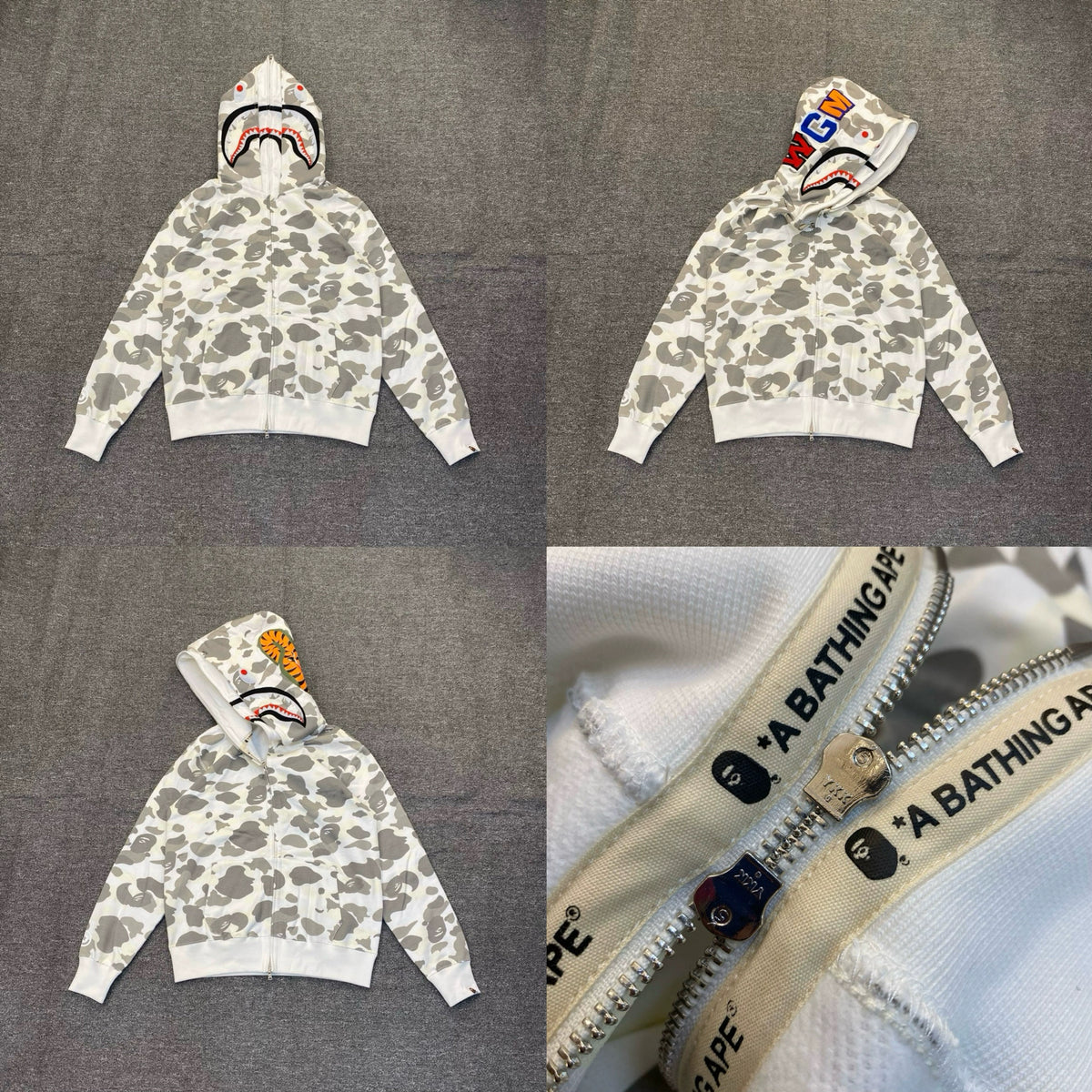 Bape hooded jacket