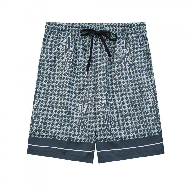 Amiri Collared shirt and shorts set