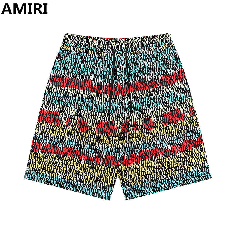 Amiri Collared shirt and shorts set