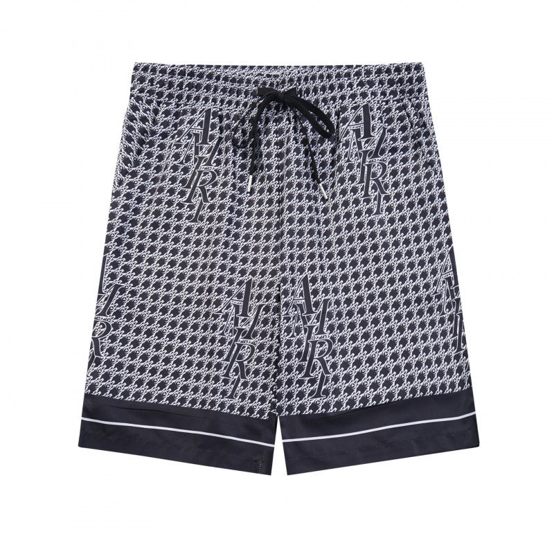 Amiri Collared shirt and shorts set