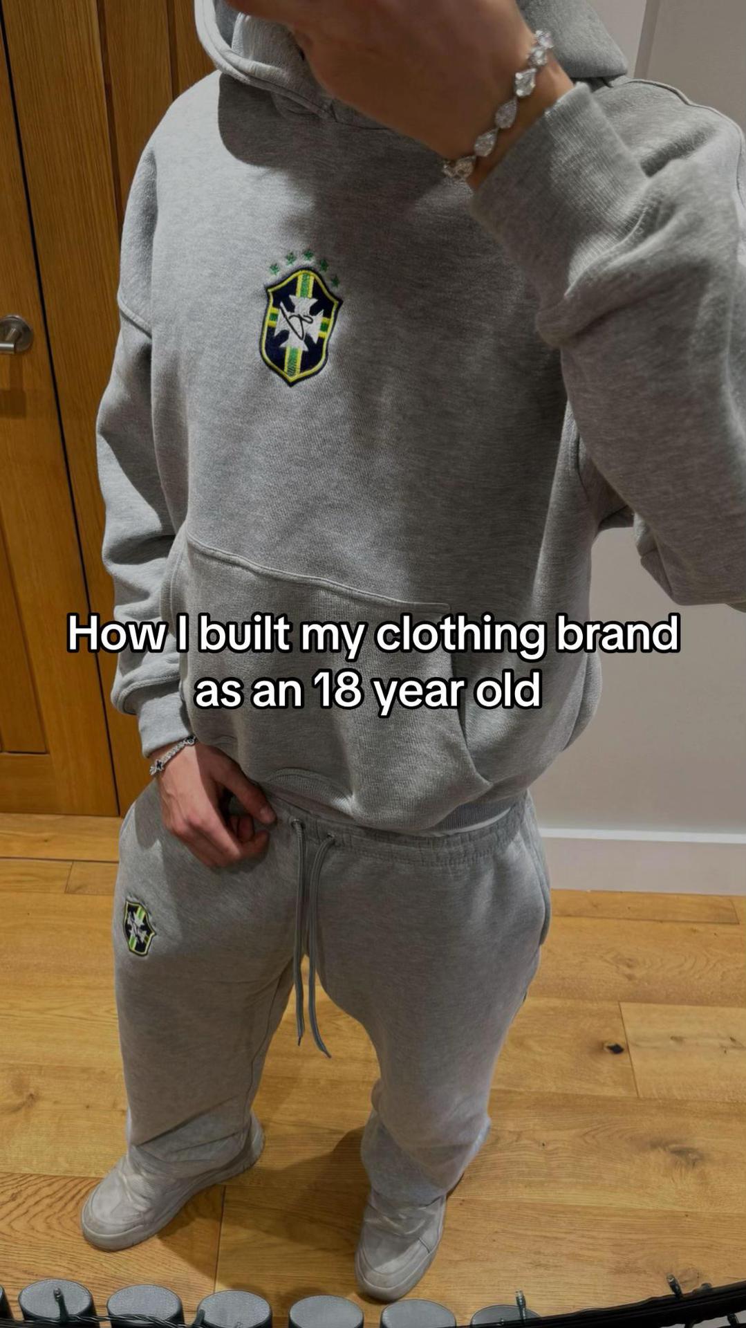 Brazil Hoodie Pants Set