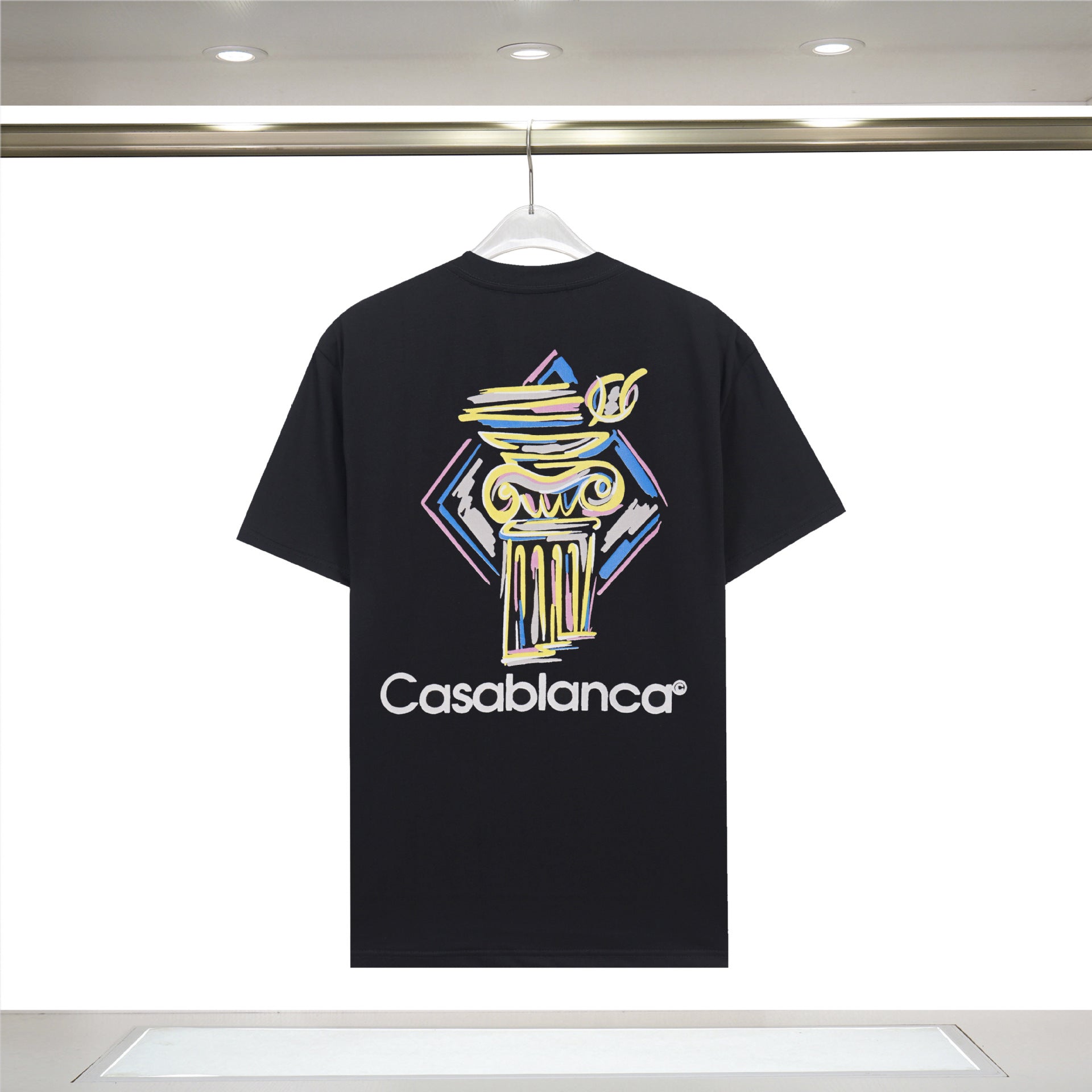 Casablanca grand resort graphic T-shirt