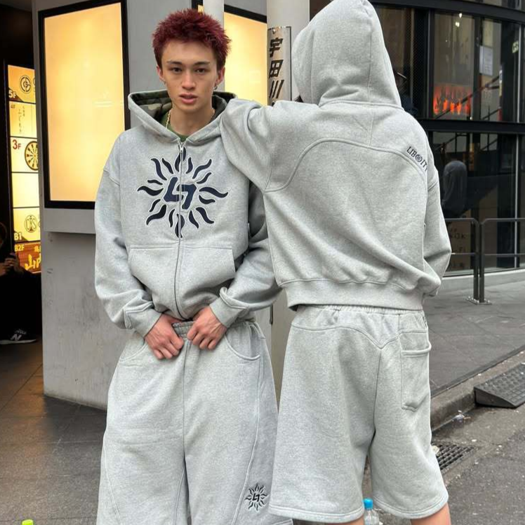 Libity Hoodie Shorts Set
