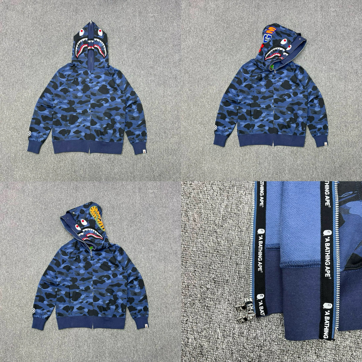 Bape hooded jacket