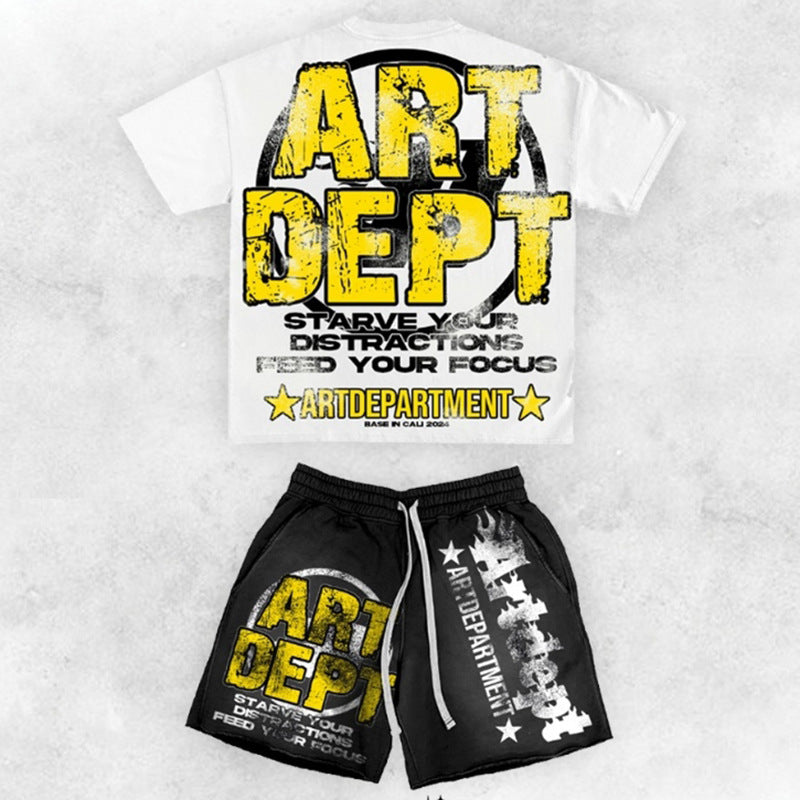 Hellstar Sp5der T-shirt Shorts Set