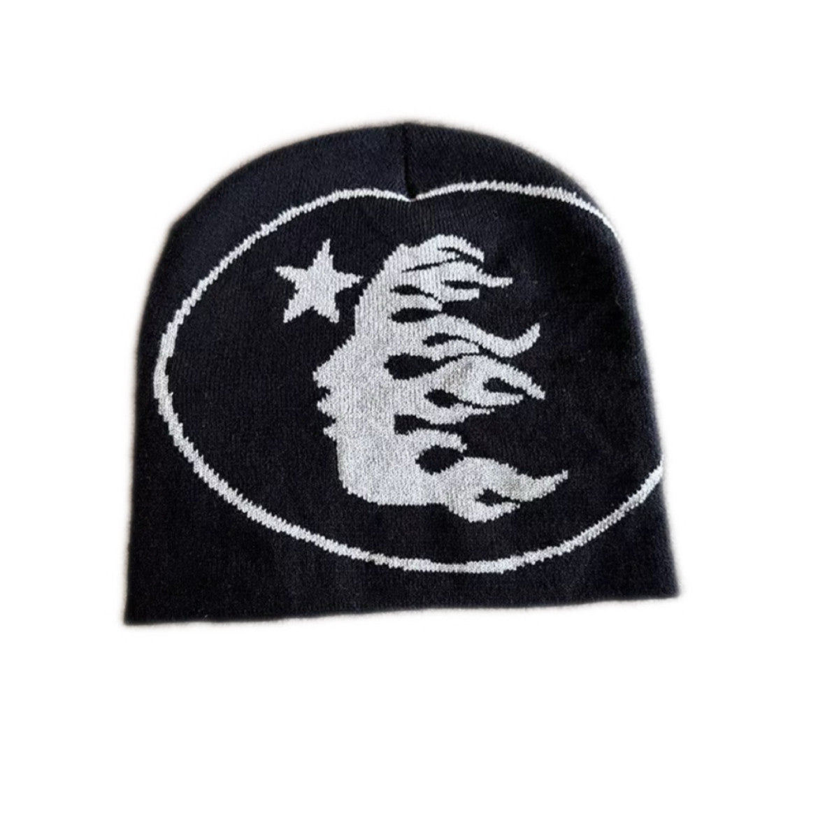 Corteiz and Hellstar Knitted woolen hat