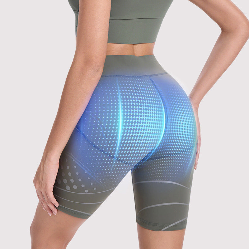 Smart EMS Training High-Waisted Yoga Shorts