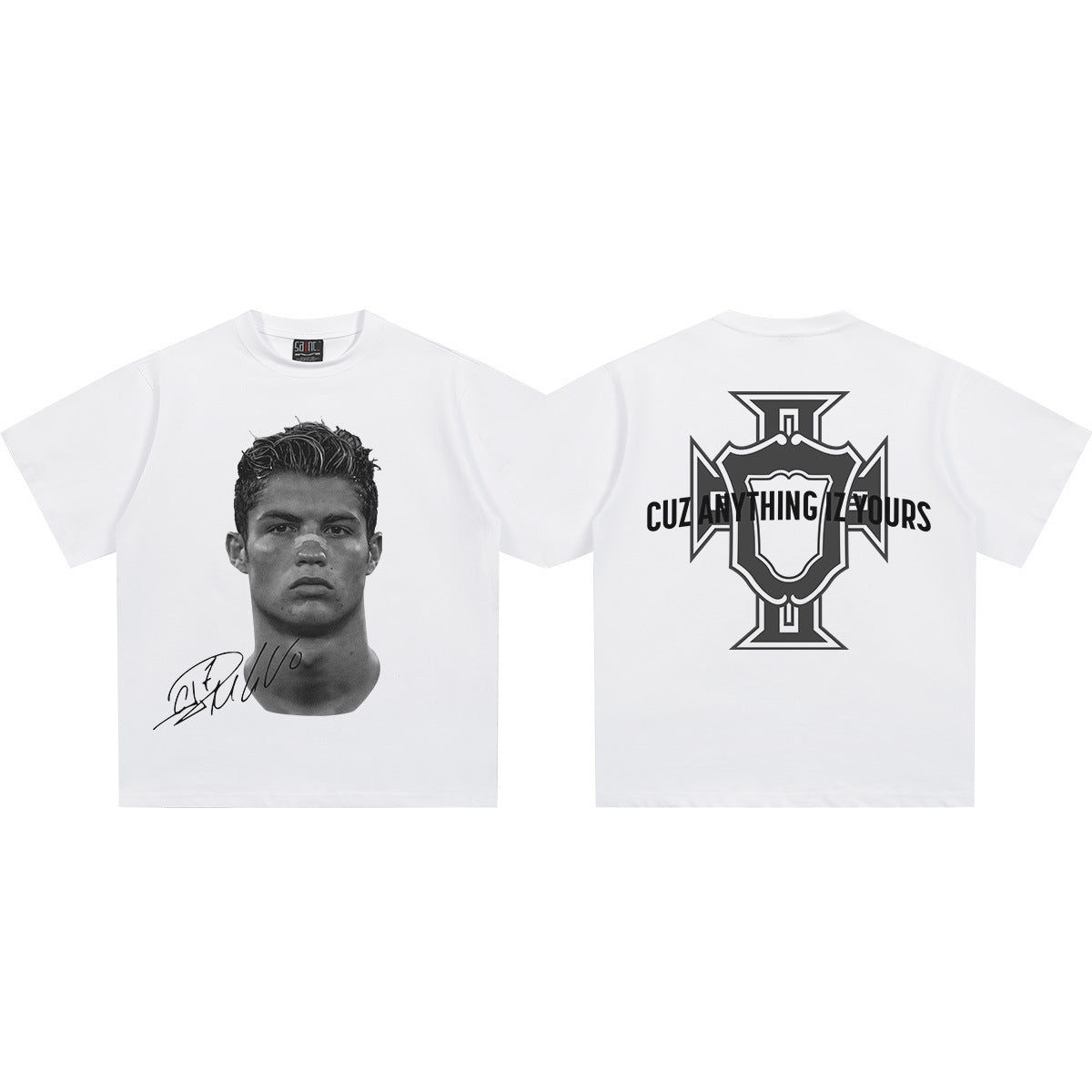 CR7 Goat Tee & Long-sleeve T-shirt