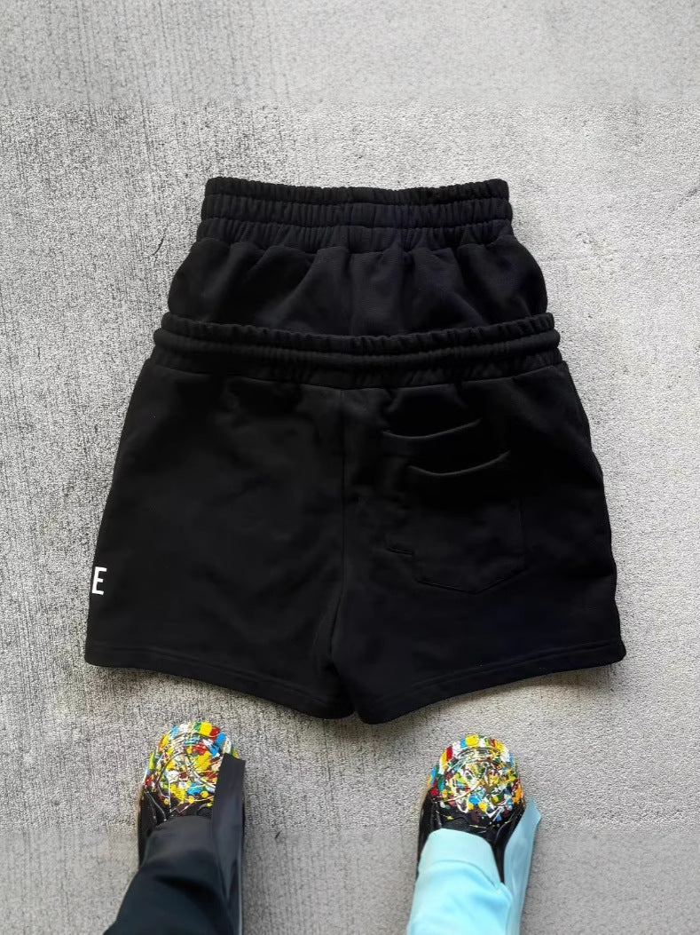 I NEED MORE MONEY Double Waisted Shorts