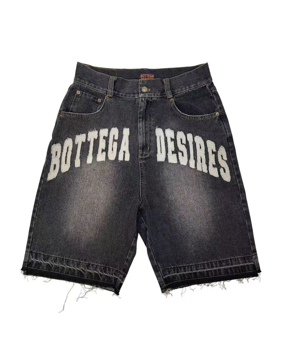Bottega Desires Denim Shorts
