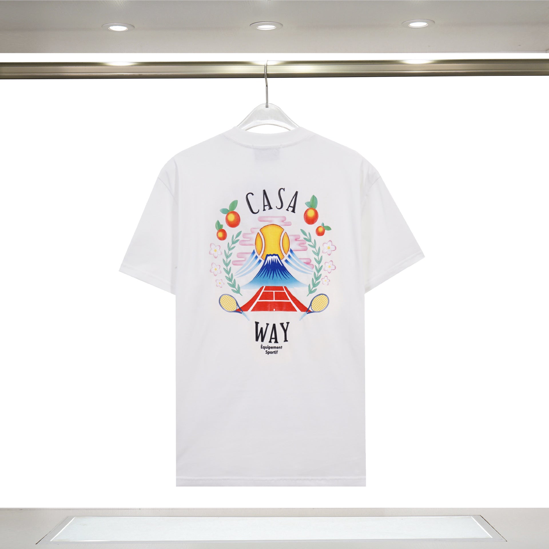 Casablanca grand resort graphic T-shirt