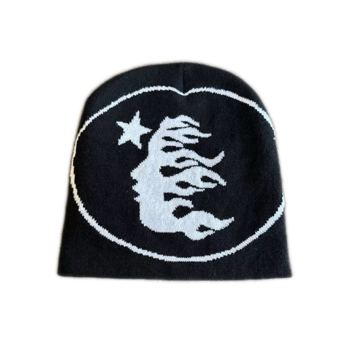 Corteiz and Hellstar Knitted woolen hat