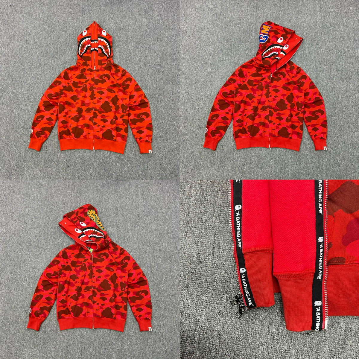 Bape hooded jacket