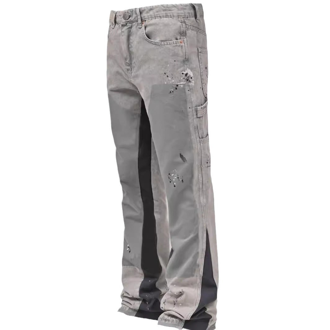 Y2K Streetwear Flared Jeans