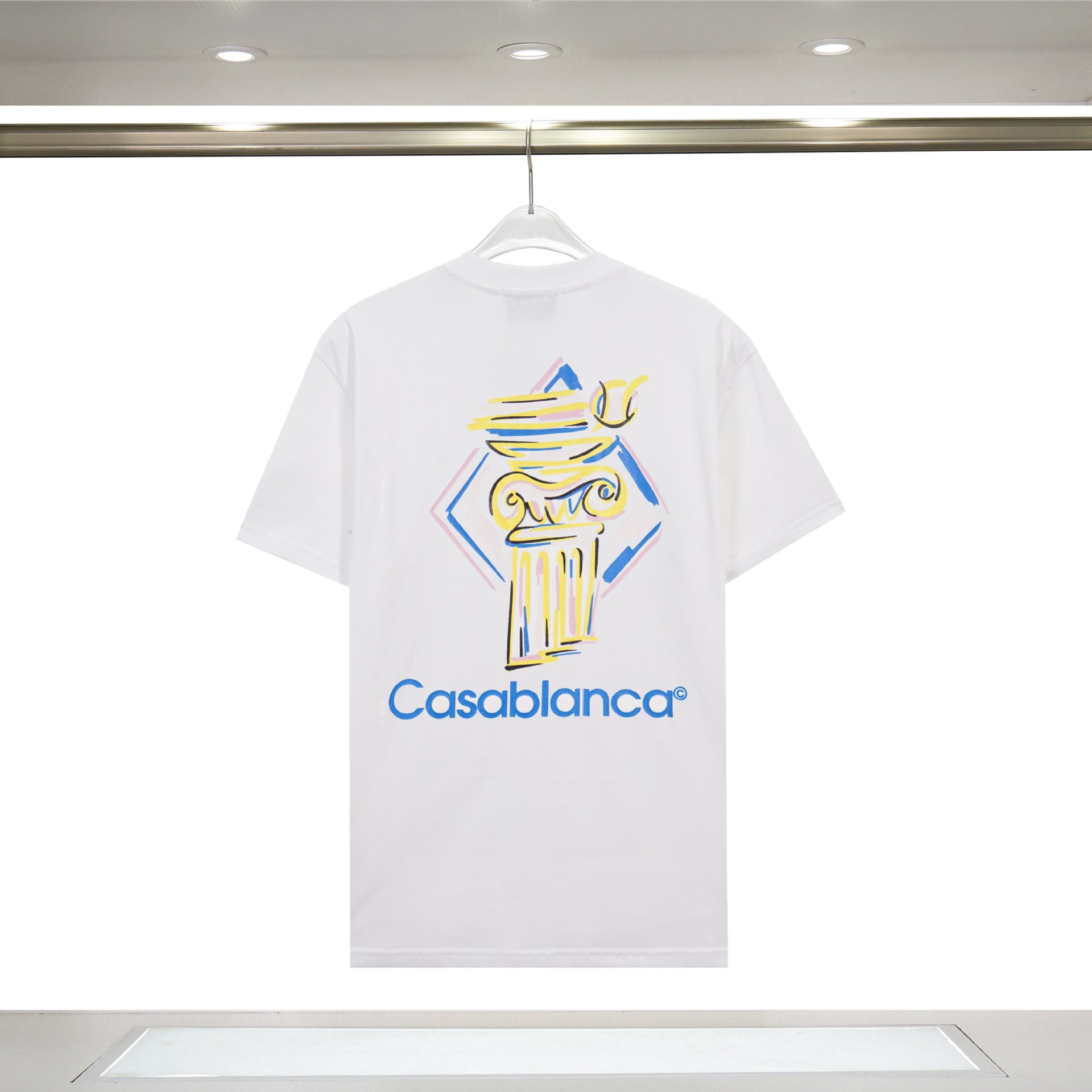 Casablanca grand resort graphic T-shirt