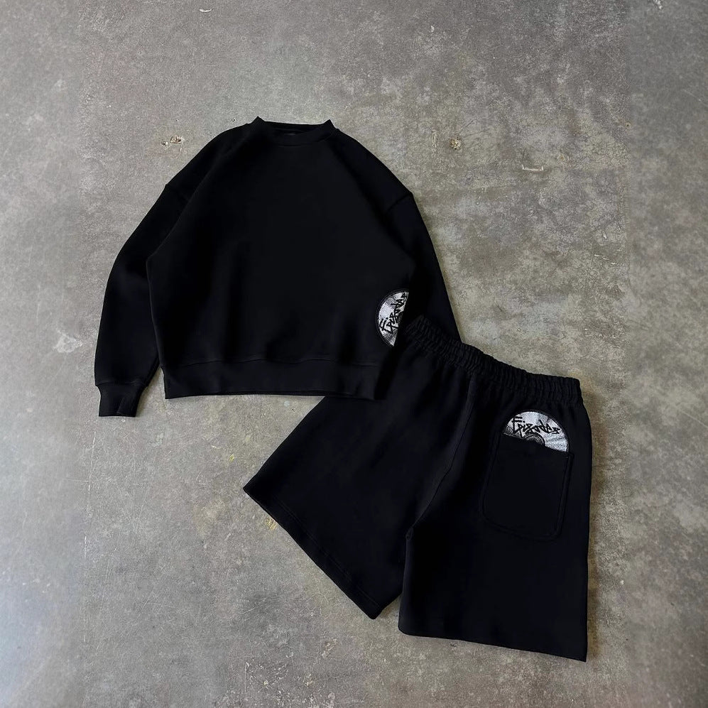 Episodes Sweatshirt Shorts Set