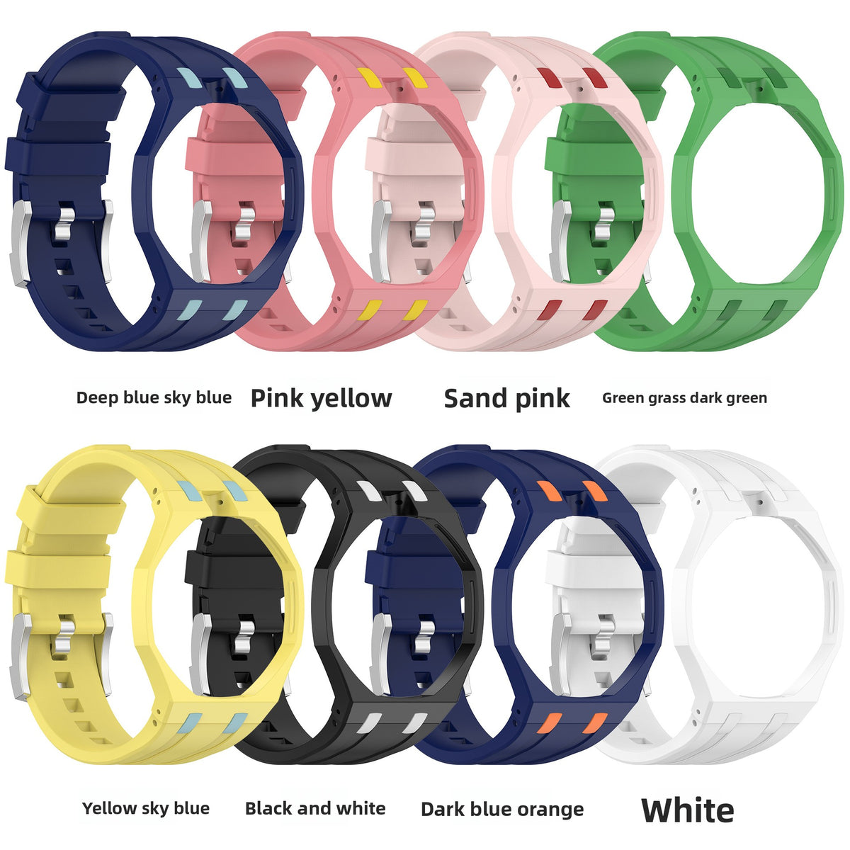 Silicone strap for Swatch x Audemars Piguet Royal Pop