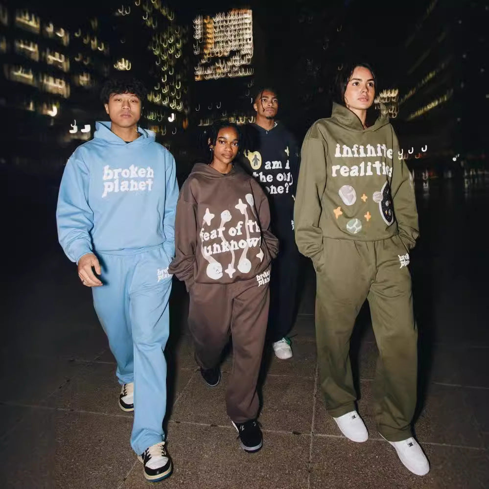 Broken Planet Hoodie, Pants, Shrots Shirts