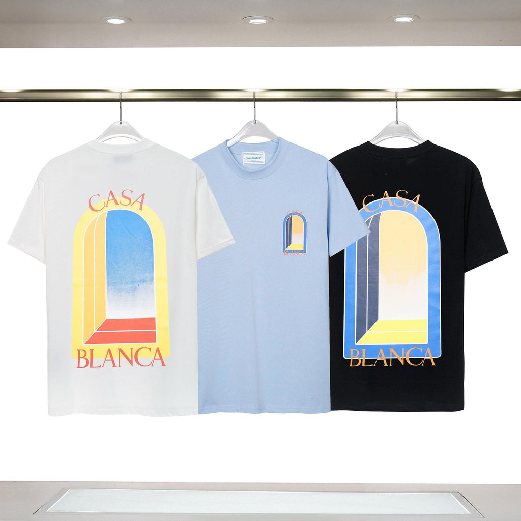 Casablanca grand resort graphic T-shirt