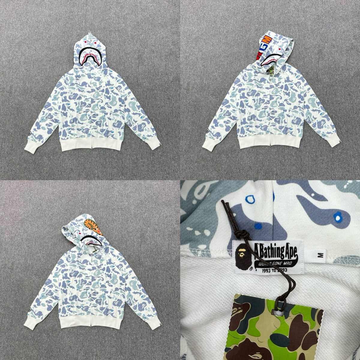 Bape hooded jacket