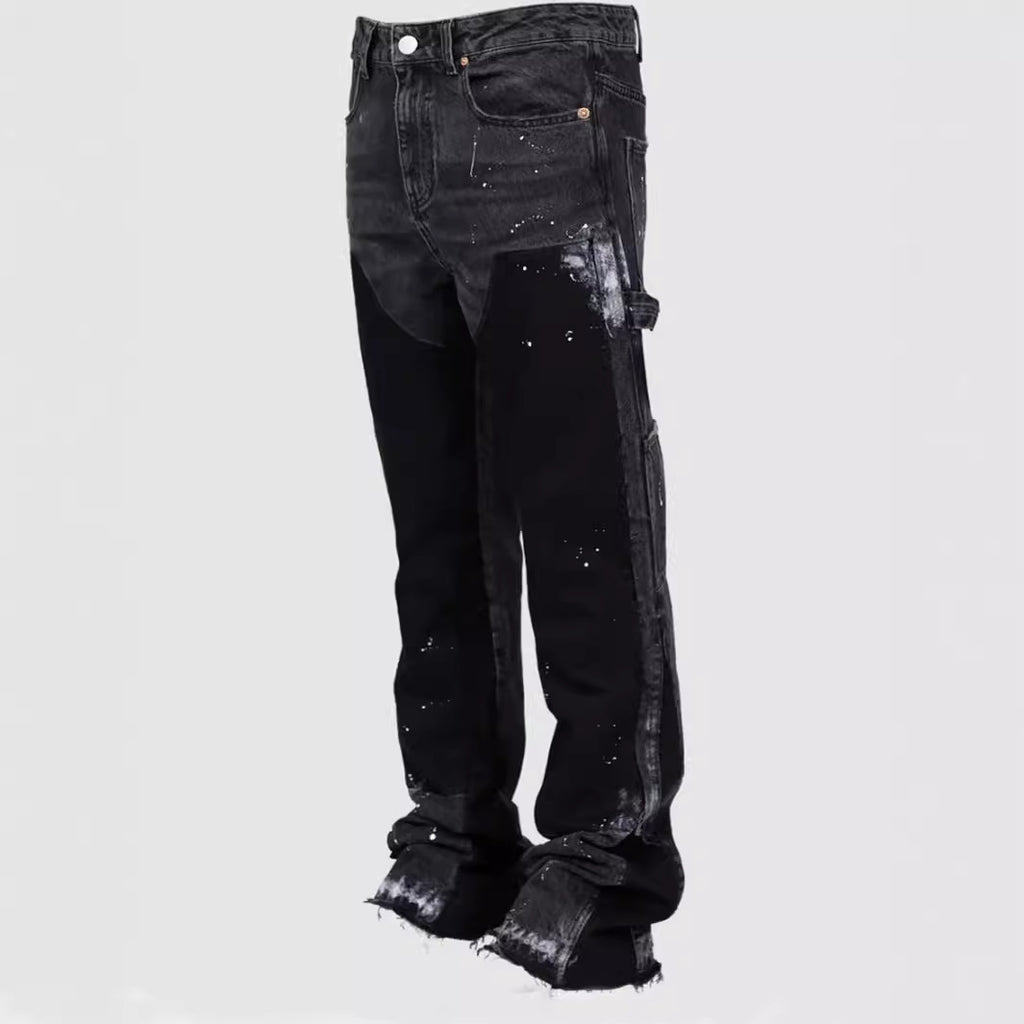 Y2K Streetwear Flared Jeans