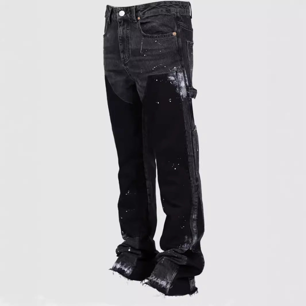 Y2K Streetwear Flared Jeans