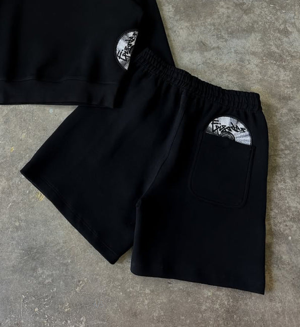 Episodes Sweatshirt Shorts Set
