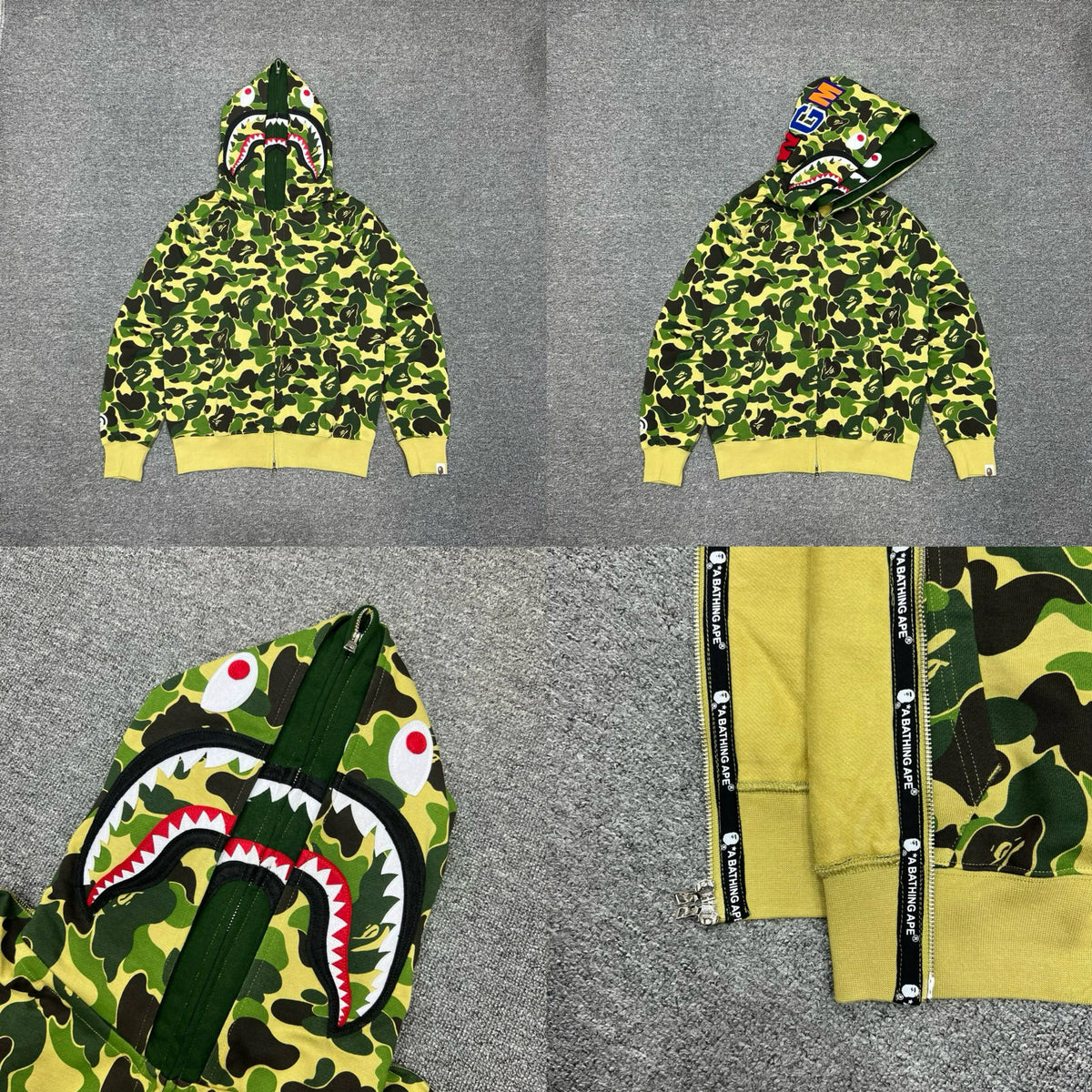 Bape hooded jacket