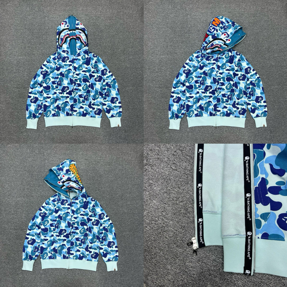 Bape hooded jacket