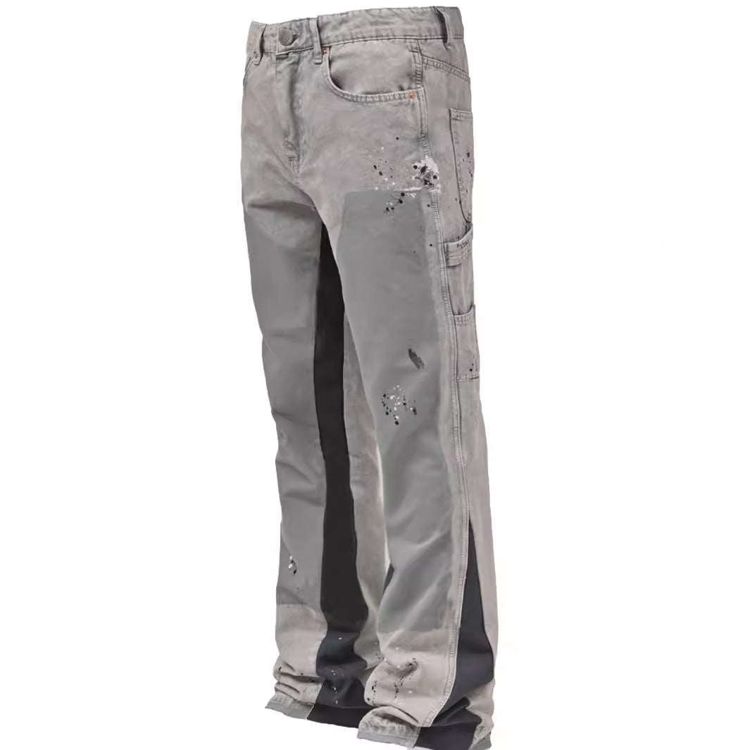 Y2K Streetwear Flared Jeans