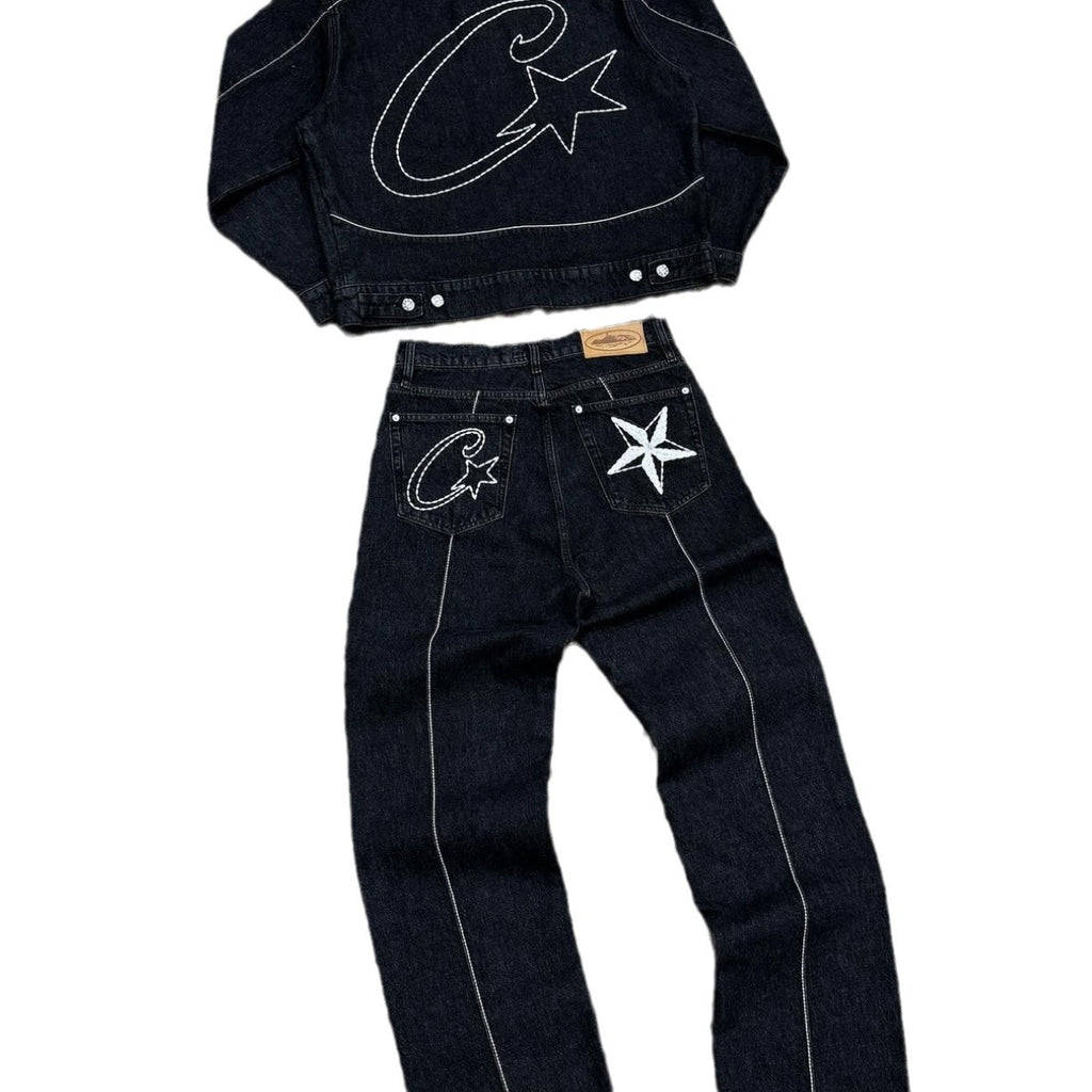 Corteiz Suit jacket and jeans