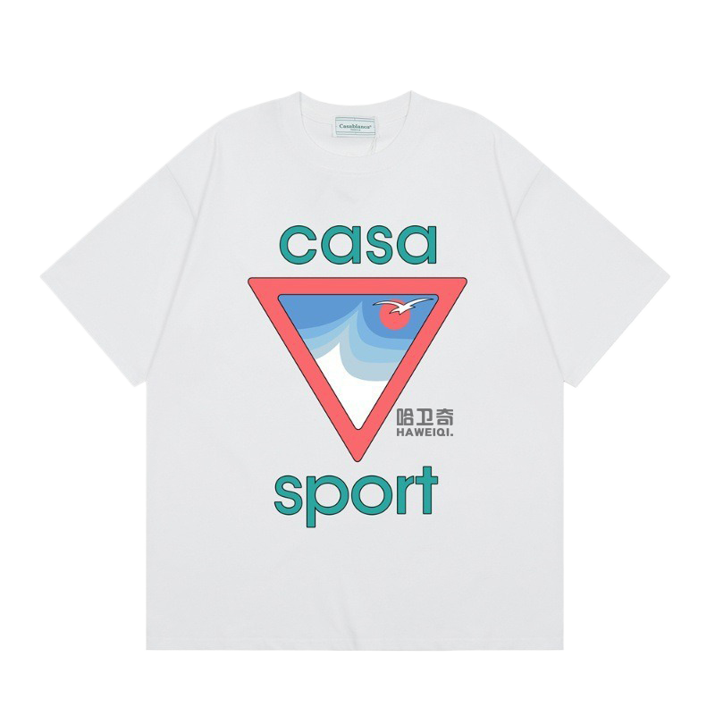 Casablanca grand resort graphic T-shirt