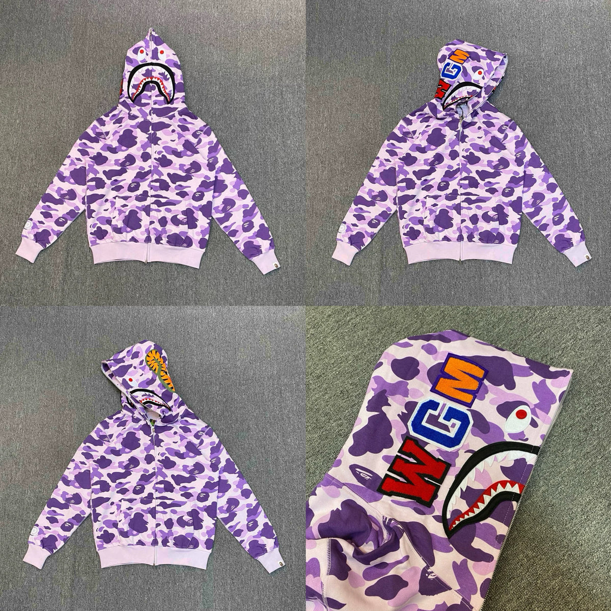 Bape hooded jacket
