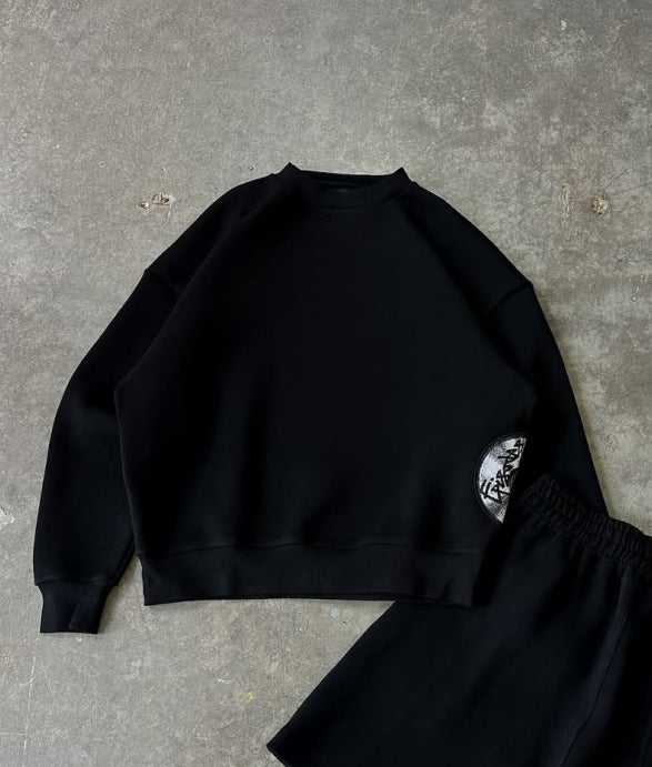 Episodes Sweatshirt Shorts Set