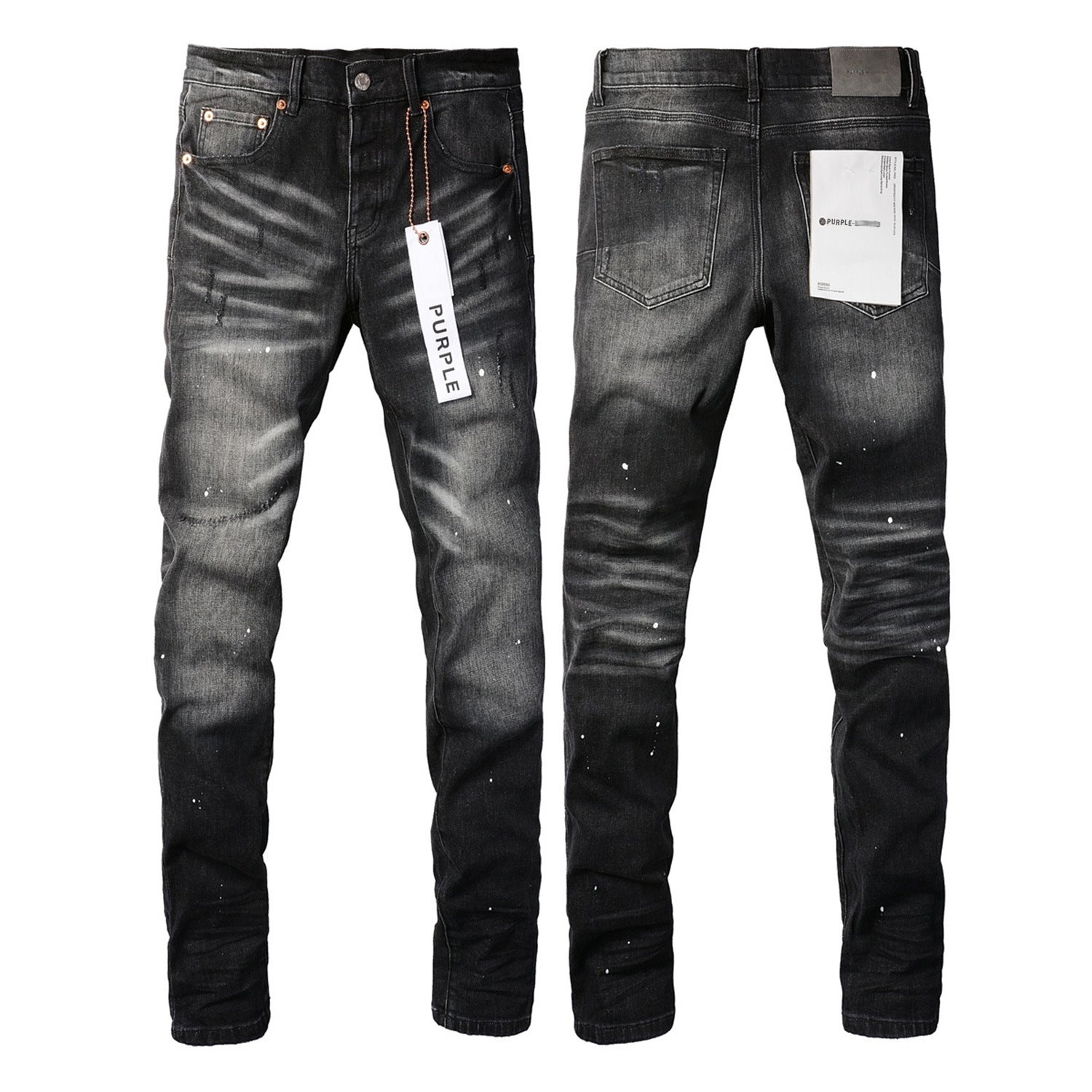 Purple Brand slim fit distressed Jeans