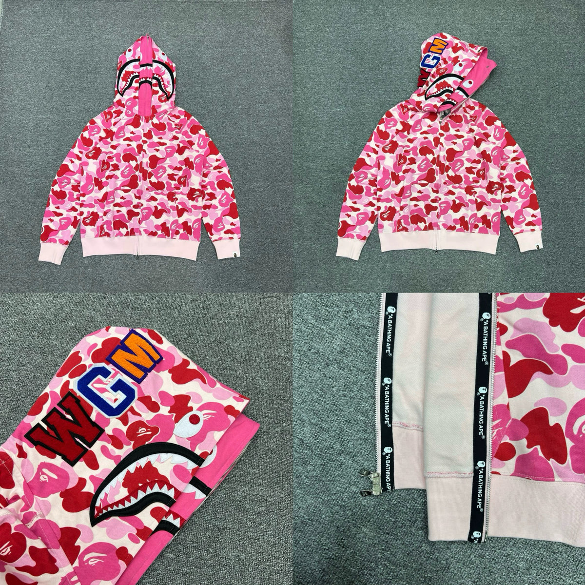 Bape hooded jacket