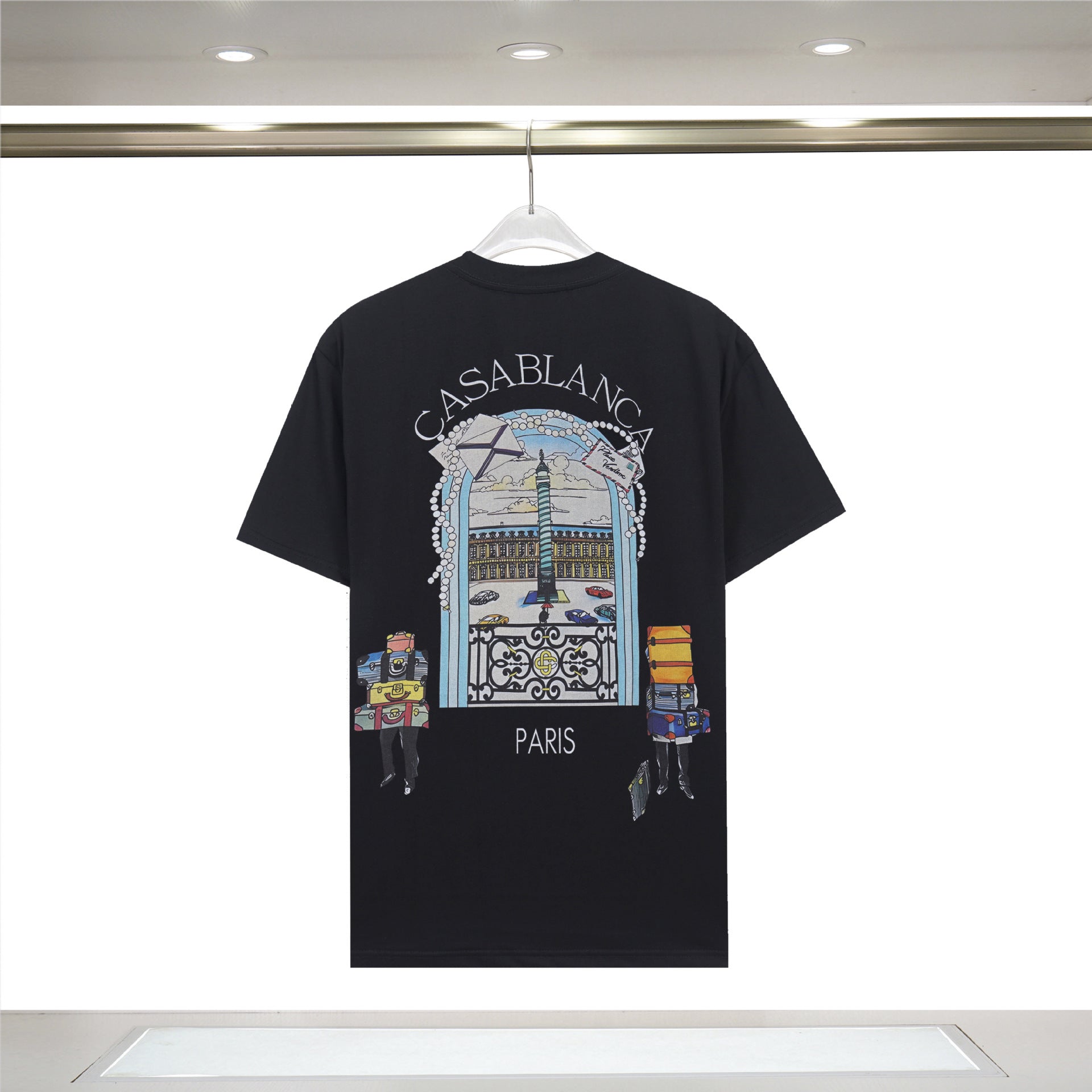 Casablanca grand resort graphic T-shirt