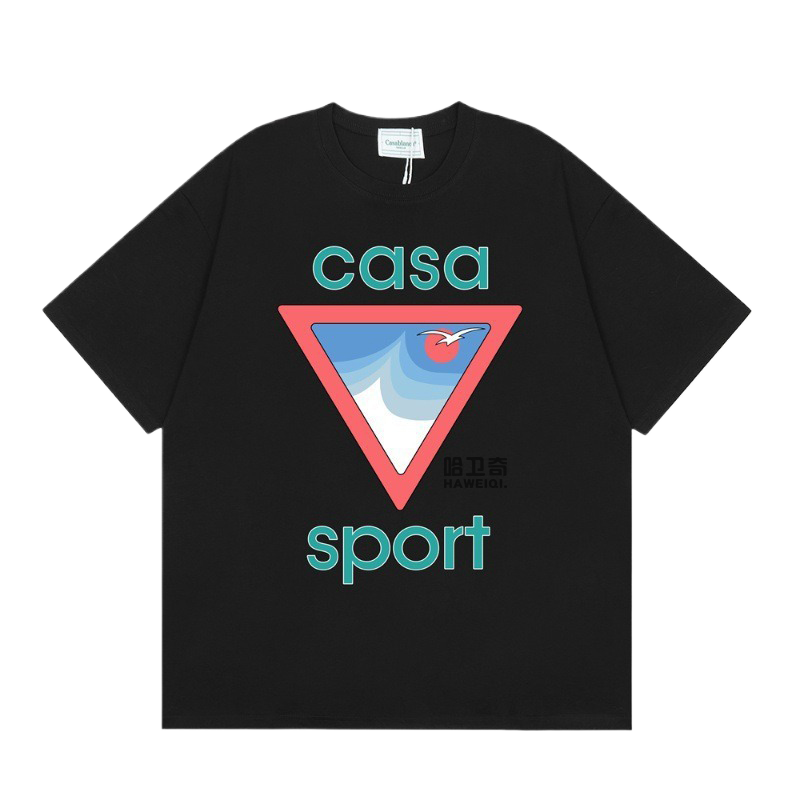 Casablanca grand resort graphic T-shirt