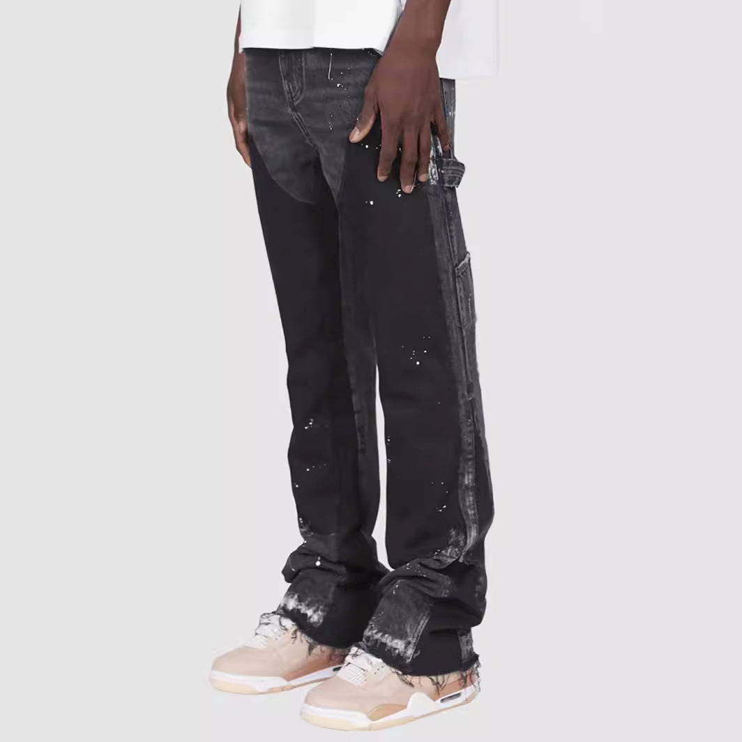 Y2K Streetwear Flared Jeans
