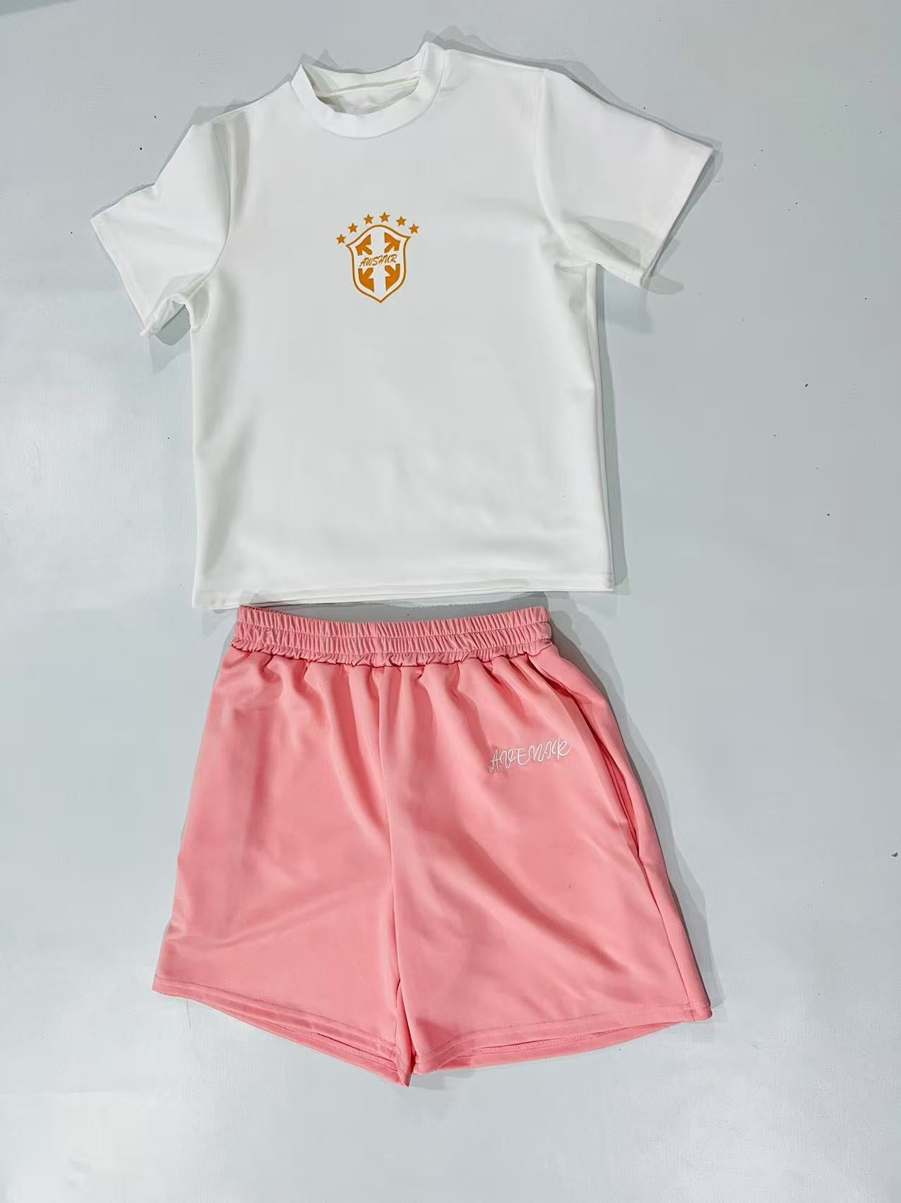Brazil retro athletic set