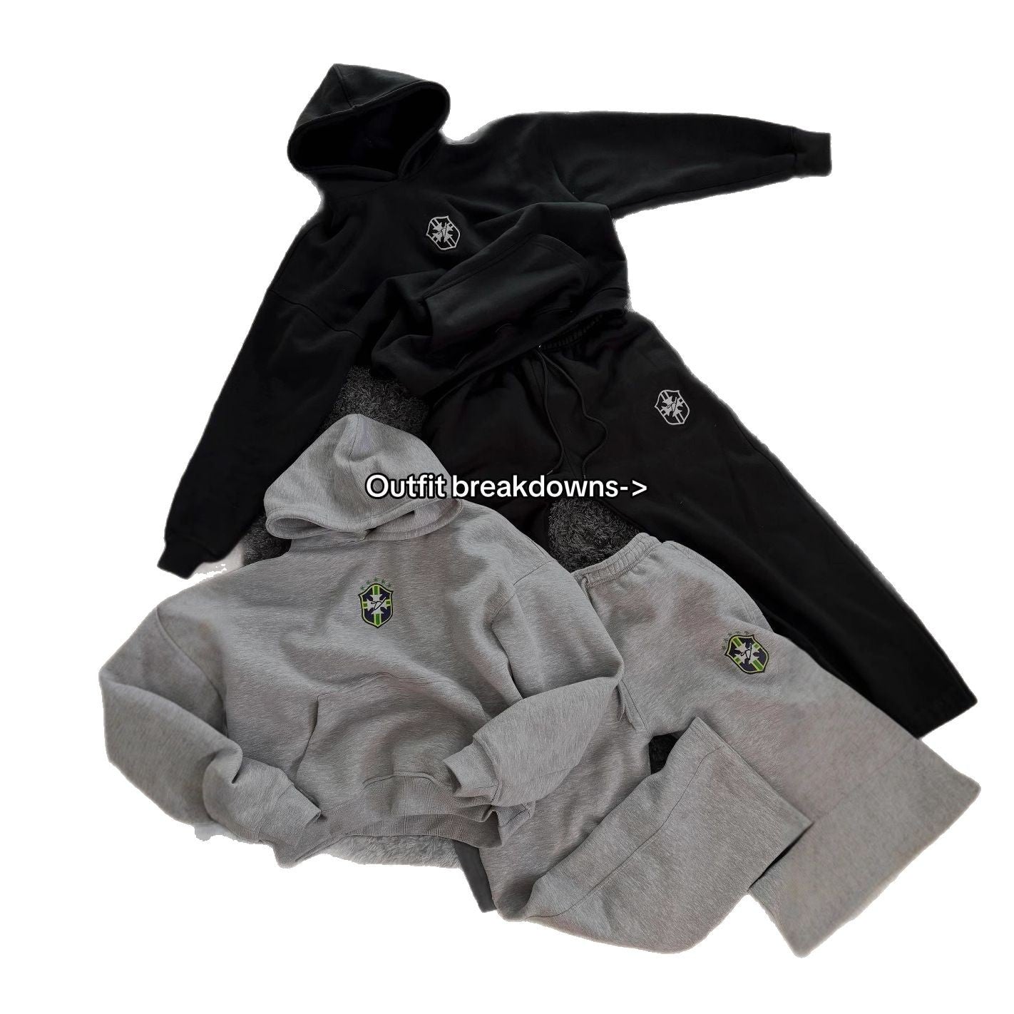 Brazil Hoodie Pants Set