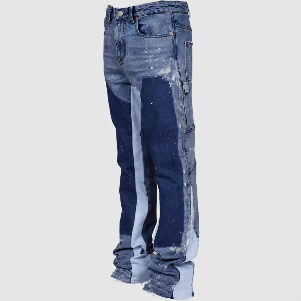 Y2K Streetwear Flared Jeans