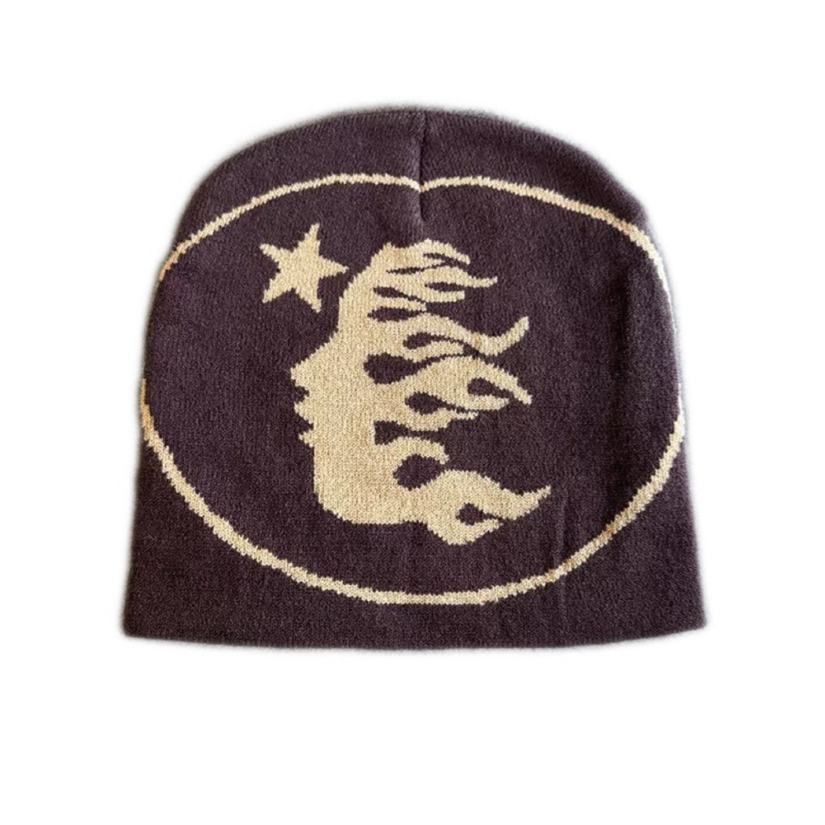 Corteiz and Hellstar Knitted woolen hat