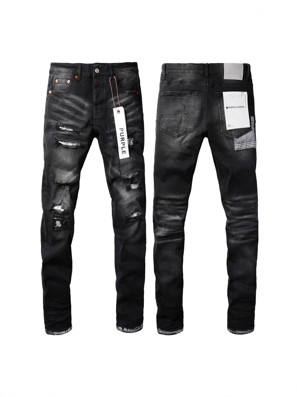 Purple Brand slim fit distressed Jeans