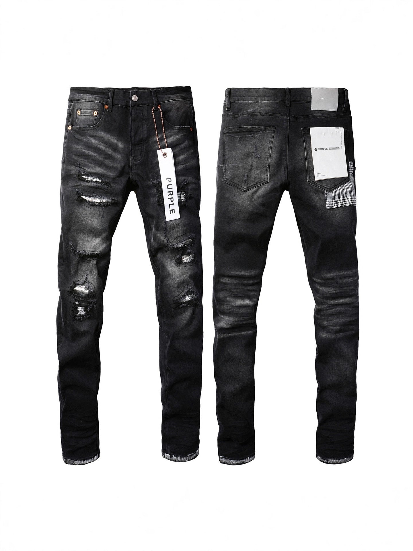 Purple Brand slim fit distressed Jeans