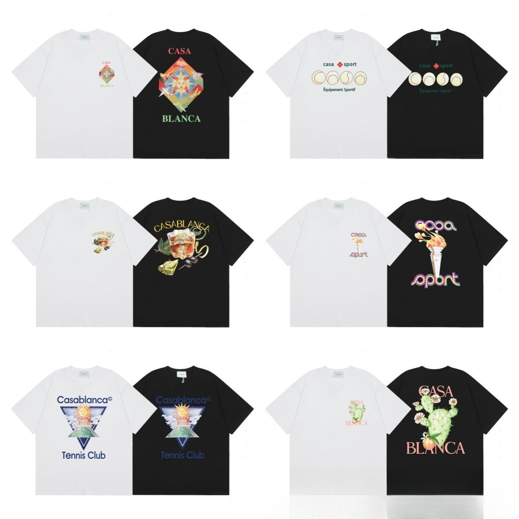 Casablanca grand resort graphic T-shirt