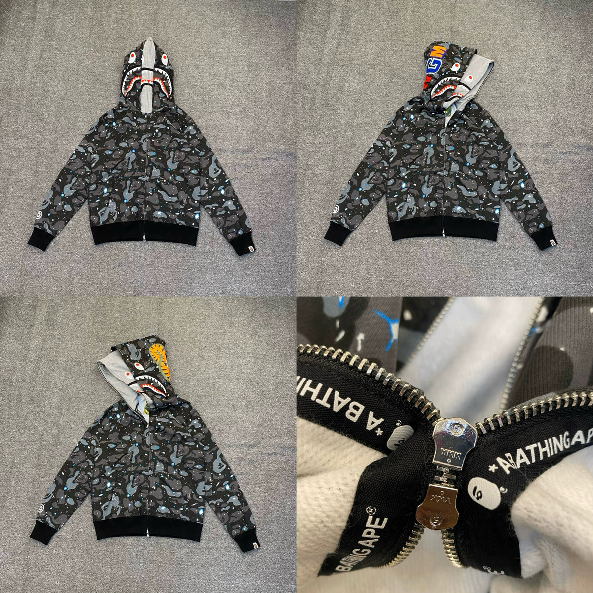 Bape hooded jacket