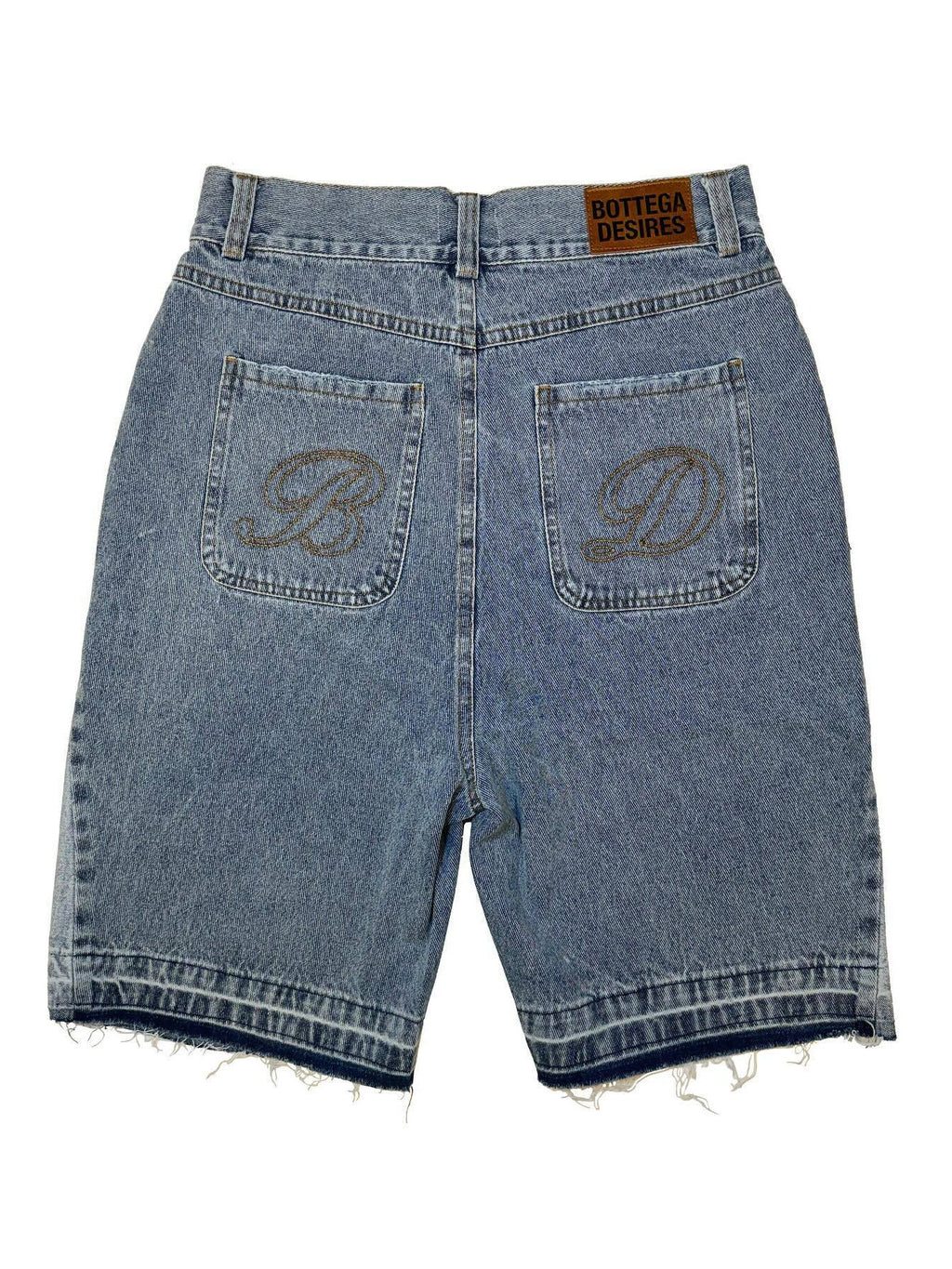 Bottega Desires Denim Shorts