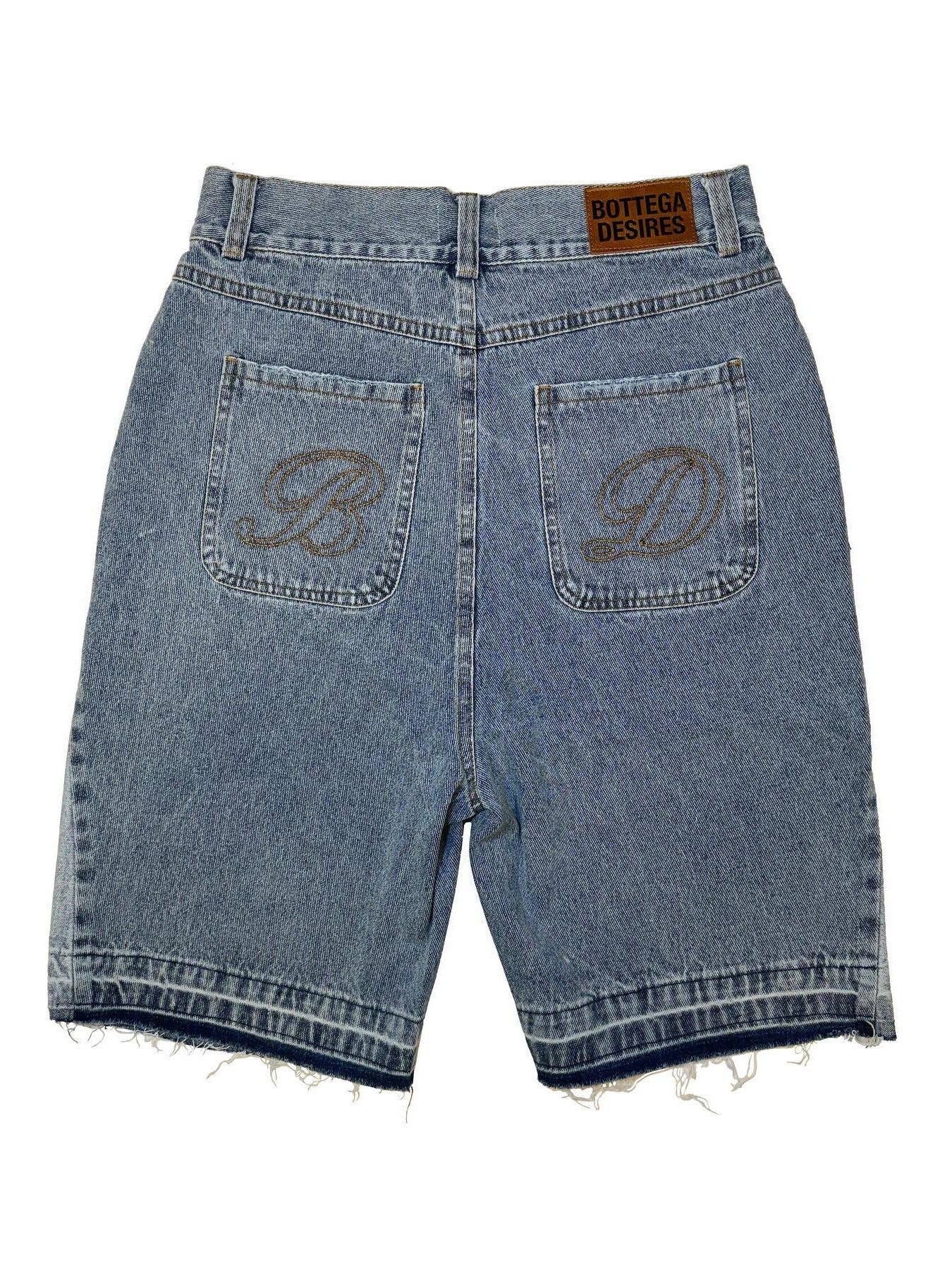 Bottega Desires Denim Shorts